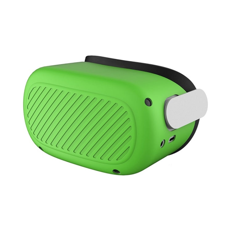VR Glasses Silicone Waterproof Dust-Proof And Fall-Proof Protective Shell For Meta Quest(Luminous Green) - VR Accessories by PMC TechLife | Online Shopping South Africa | PMC TechLife | Buy Now Pay Later Mobicred