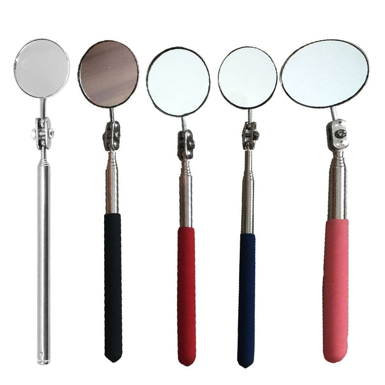 Car Repair Detection Mirror Universal Folding Telescopic Mirror Welding Chassis Inspection Mirror, Model: Silver 30mm - Inspection Tools by PMC TechLife | Online Shopping South Africa | PMC TechLife | Buy Now Pay Later Mobicred