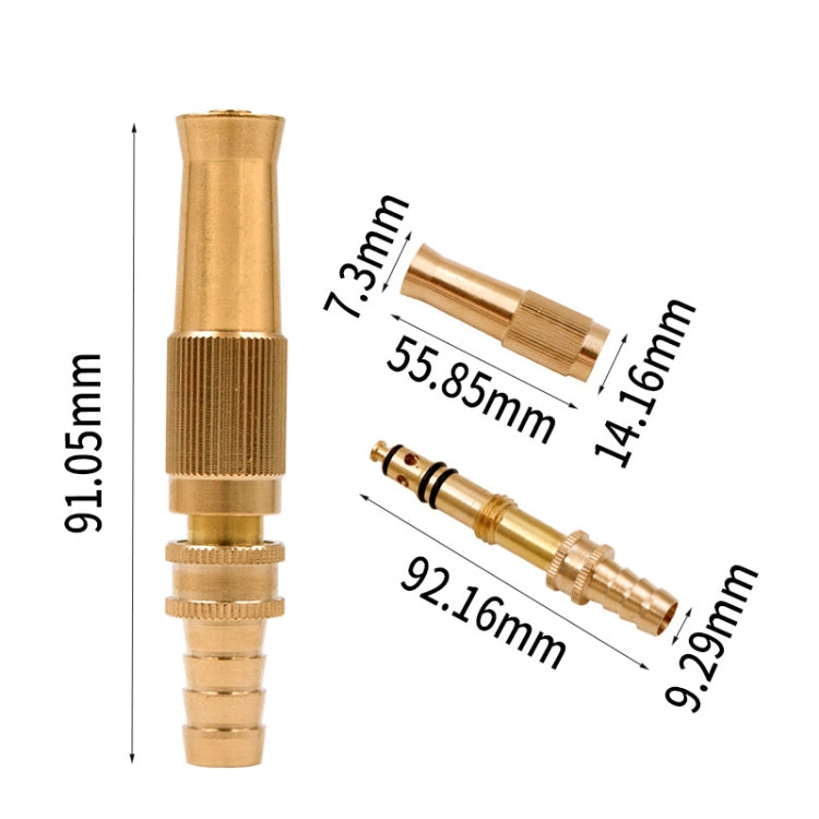 3 PCS Car Wash High Pressure Copper Straight Sprinkler House Garden Wishing Ground Sprinkler, Specification: Tower - Car washing supplies by PMC TechLife | Online Shopping South Africa | PMC TechLife | Buy Now Pay Later Mobicred