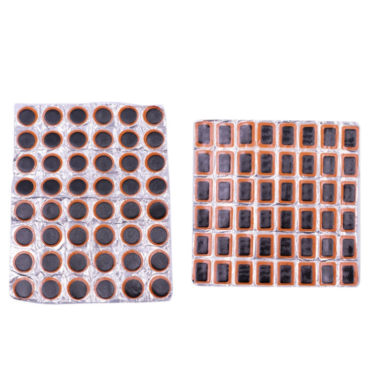 48pcs /Sheet Car Vacuum Tire Film Bicycle Motorcycle Tire Repair Film, Style: Square - Tire Repair & Installation Tools by PMC TechLife | Online Shopping South Africa | PMC TechLife | Buy Now Pay Later Mobicred