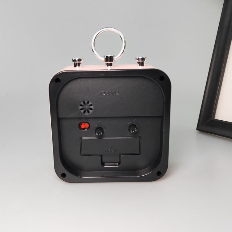 Candy Color Office Home Student Square Alarm Clock(Red) - Alarm Clocks by PMc TechLife | Online Shopping South Africa | PMc TechLife | Buy Now Pay Later Mobicred