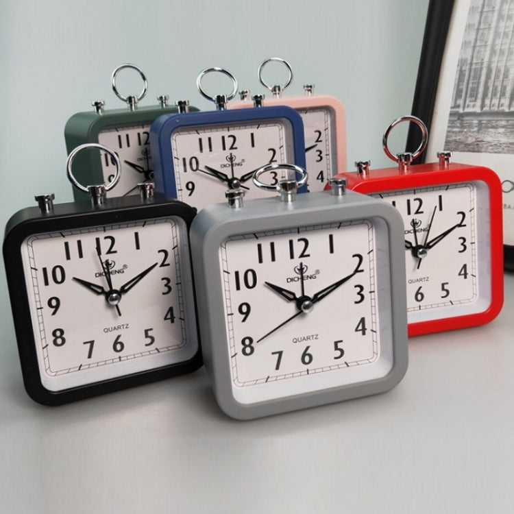 Candy Color Office Home Student Square Alarm Clock(Grey) - Alarm Clocks by PMc TechLife | Online Shopping South Africa | PMc TechLife | Buy Now Pay Later Mobicred