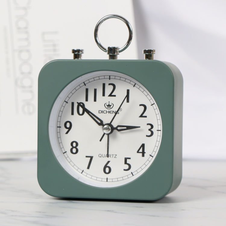 Lazy Silent Small Alarm Clock Office Home Desktop Clock(Green) - free shipping - PMc TechLife - Order now!