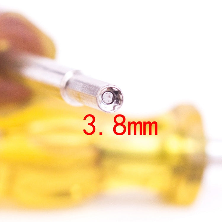 4 PCS Disassembly Tool Screwdriver Sleeve Applicable For Nintendo N64 / SFC / GB / NES / NGC(Transparent Yellow 4.5mm) - Tools by PMC TechLife | Online Shopping South Africa | PMC TechLife | Buy Now Pay Later Mobicred
