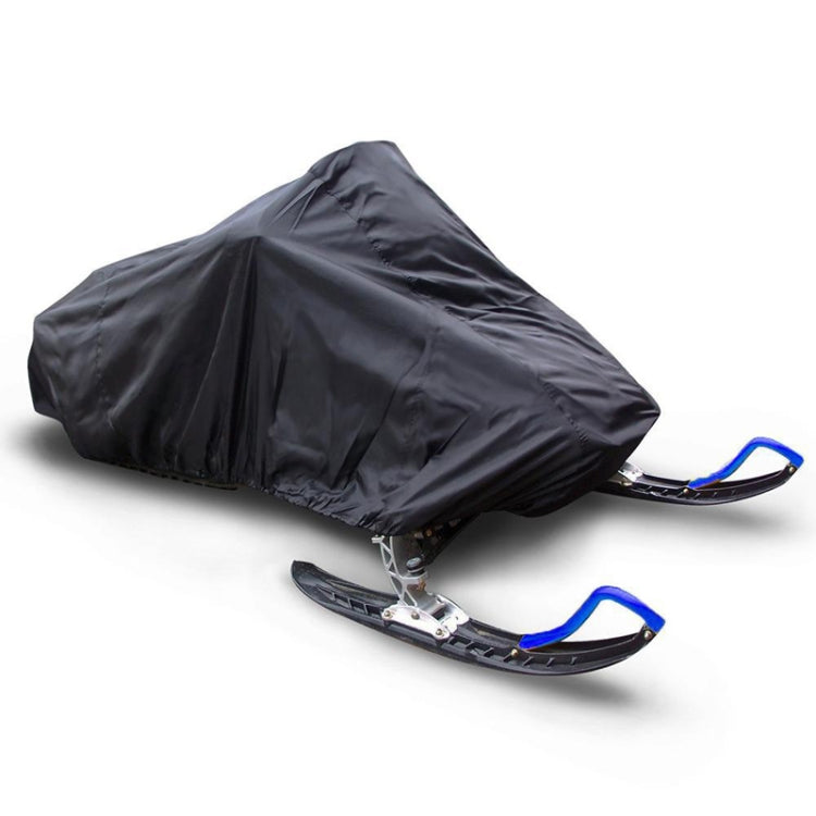 Outdoor Snowmobile Waterproof And Dustproof Cover UV Protection Winter Motorcycle Cover, Size: 330x130x121cm(Black) - Raincoat by PMC TechLife | Online Shopping South Africa | PMC TechLife | Buy Now Pay Later Mobicred