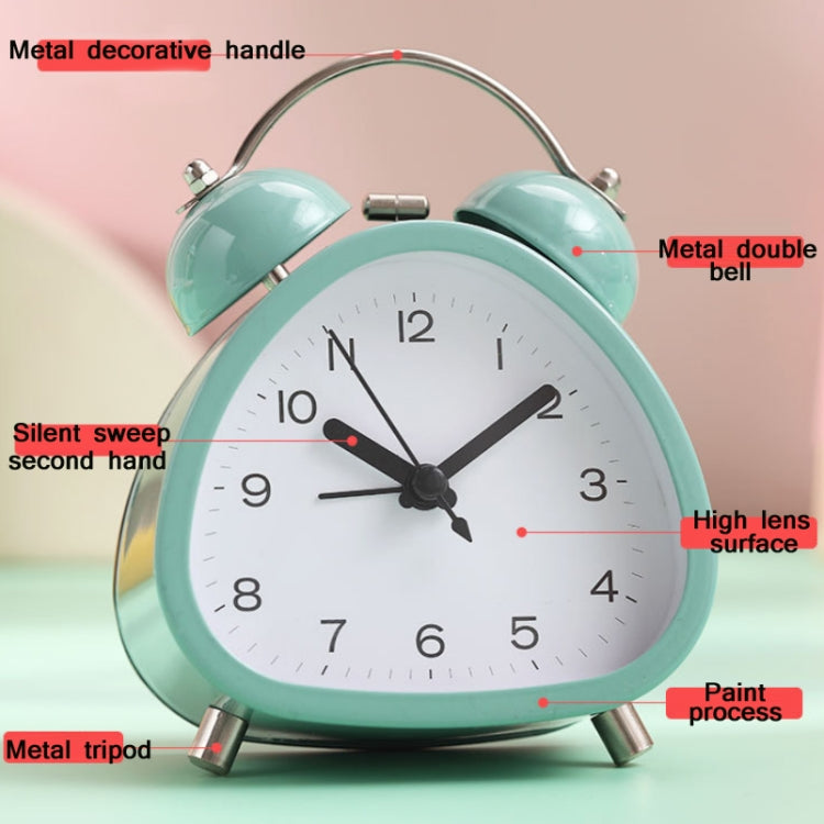 Student Metal Retro Digital Alarm Clock With Light(Red) - Alarm Clocks by PMc TechLife | Online Shopping South Africa | PMc TechLife | Buy Now Pay Later Mobicred