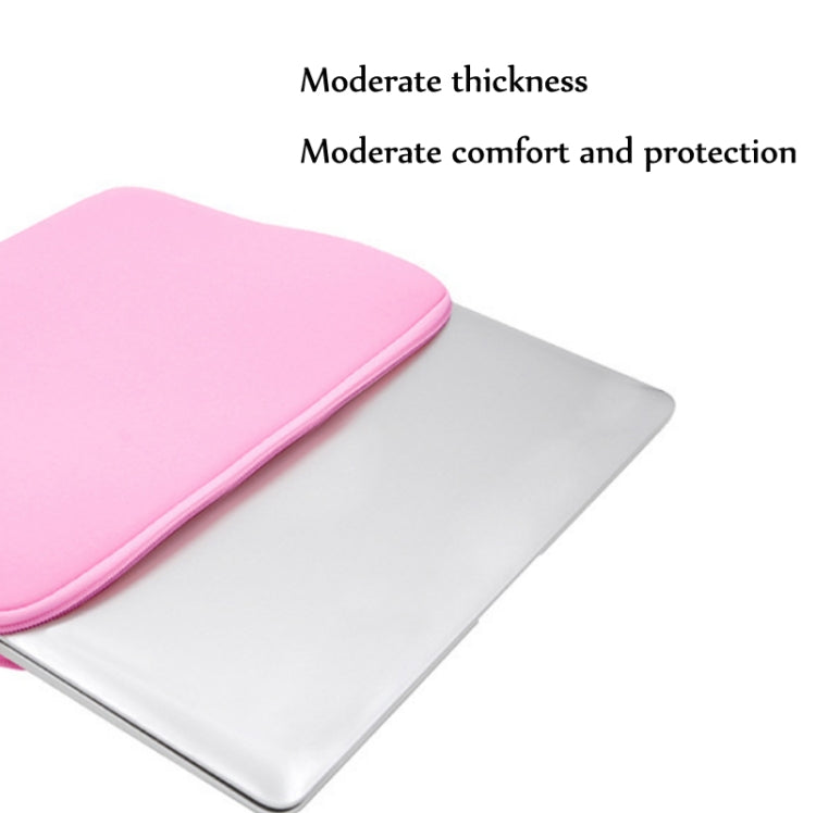 Laptop Anti-Fall and Wear-Resistant Lliner Bag For MacBook 13 inch(Upgrade Pink) - Protective Bags by PMC Jewellery | Online Shopping South Africa | PMC Jewellery | Buy Now Pay Later Mobicred