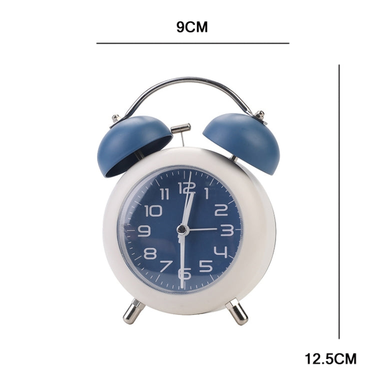 Bedroom Desktop Metal Digital Mechanical Alarm Clock Living Room Silent Clock With Night Light(Green) - Alarm Clocks by PMc TechLife | Online Shopping South Africa | PMc TechLife | Buy Now Pay Later Mobicred
