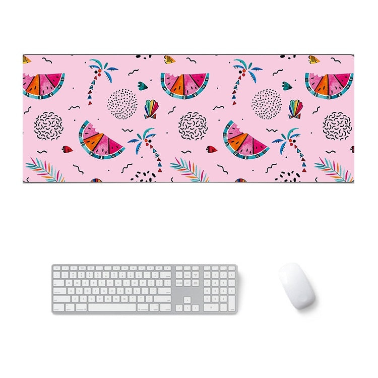 900x400x4mm Office Learning Rubber Mouse Pad Table Mat(4 Colorful Summer) - free shipping - PMC TechLife - Order now!