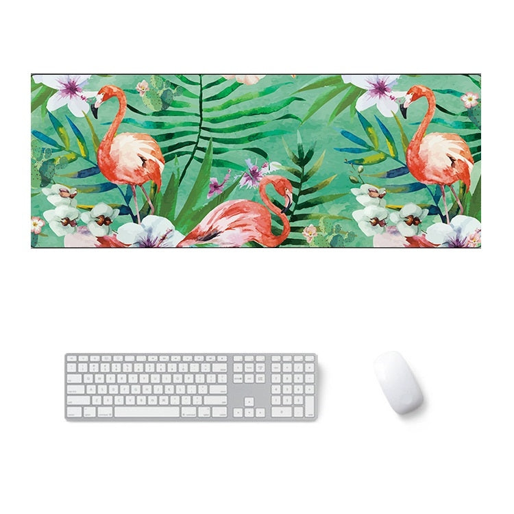 900x400x4mm Office Learning Rubber Mouse Pad Table Mat(6 Flamingo) - Mouse Pads by PMC TechLife | Online Shopping South Africa | PMC TechLife | Buy Now Pay Later Mobicred