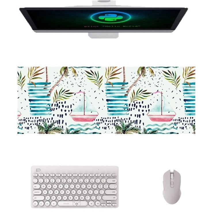 900x400x4mm Office Learning Rubber Mouse Pad Table Mat(7 Flamingo) - Mouse Pads by PMC TechLife | Online Shopping South Africa | PMC TechLife | Buy Now Pay Later Mobicred