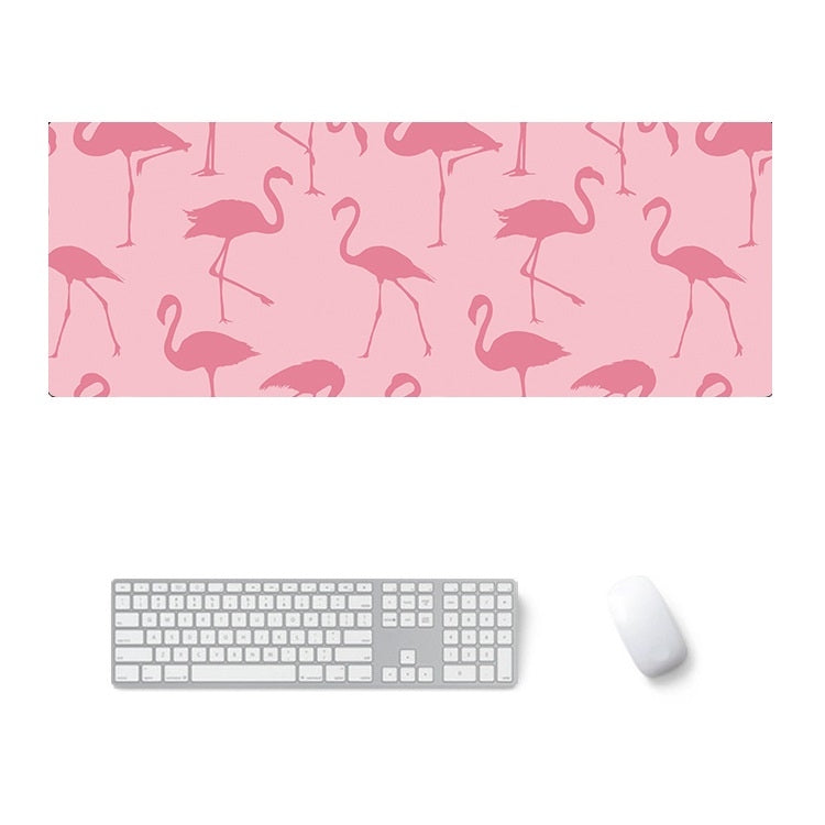900x400x5mm Office Learning Rubber Mouse Pad Table Mat(7 Flamingo) - Mouse Pads by PMC TechLife | Online Shopping South Africa | PMC TechLife | Buy Now Pay Later Mobicred