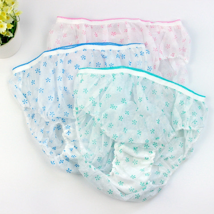 Pregnant Women Disposable Underwear Non-Woven Maternal Postpartum Cotton Bottom Paper Underwear, Color Random Delivery, Size: XXXL(Printing) - free shipping - PMC TechLife - Order now!