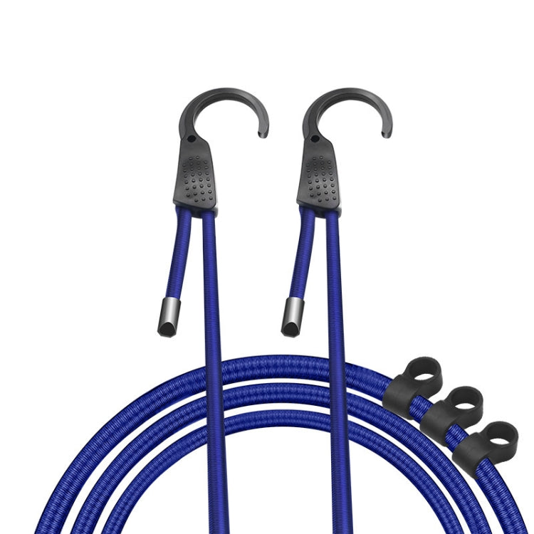 RUNDONG AUTO ACCESSORIES R-8040 Car Luggage Fixed Rope Outdoor Travel Car Interior Clothing Rope(1.5m Blue) - Tapes & Ropes by PMC TechLife | Online Shopping South Africa | PMC TechLife | Buy Now Pay Later Mobicred