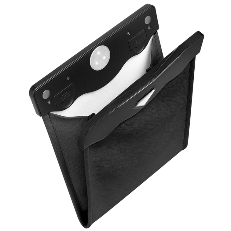 Car Trash Can Storage Bag Hanging Paste With LED Light Garbage Bag(Small (Black)) - Stowing Tidying by PMC TechLife | Online Shopping South Africa | PMC TechLife | Buy Now Pay Later Mobicred