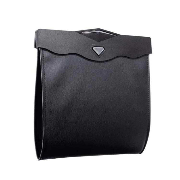 Car Trash Can Car Chair Back Hanging Storage Box Hidden Folding Storage Bag With LED Light(Black) - Stowing Tidying by PMC TechLife | Online Shopping South Africa | PMC TechLife | Buy Now Pay Later Mobicred