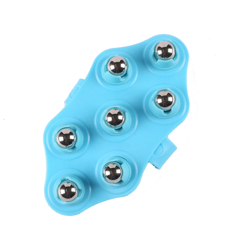 Seven-ball Massager Multifunctional Five-element Meridian Brush Lymphatic Dredging Roller-ball Massager, Shape: Ordinary Blue - free shipping - PMC TechLife - Order now!