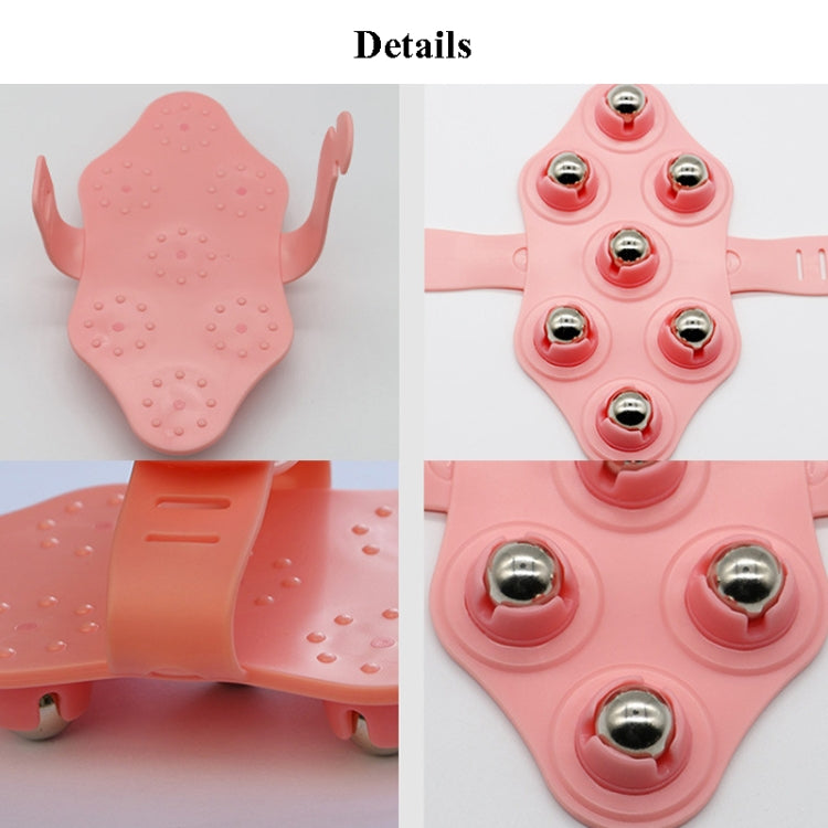 Seven-ball Massager Multifunctional Five-element Meridian Brush Lymphatic Dredging Roller-ball Massager, Shape: Ordinary Blue - free shipping - PMC TechLife - Order now!