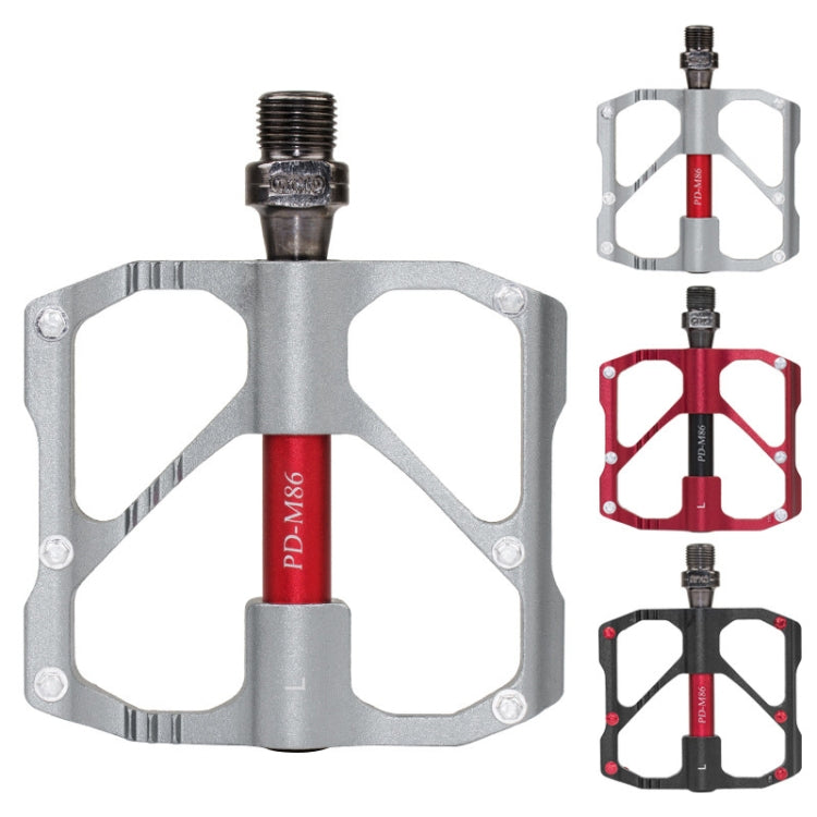 1 Pair PROMEND Mountain Bike Road Bike Bicycle Aluminum Pedals(PD-M86 Red) - free shipping - PMc TechLife - Order now!