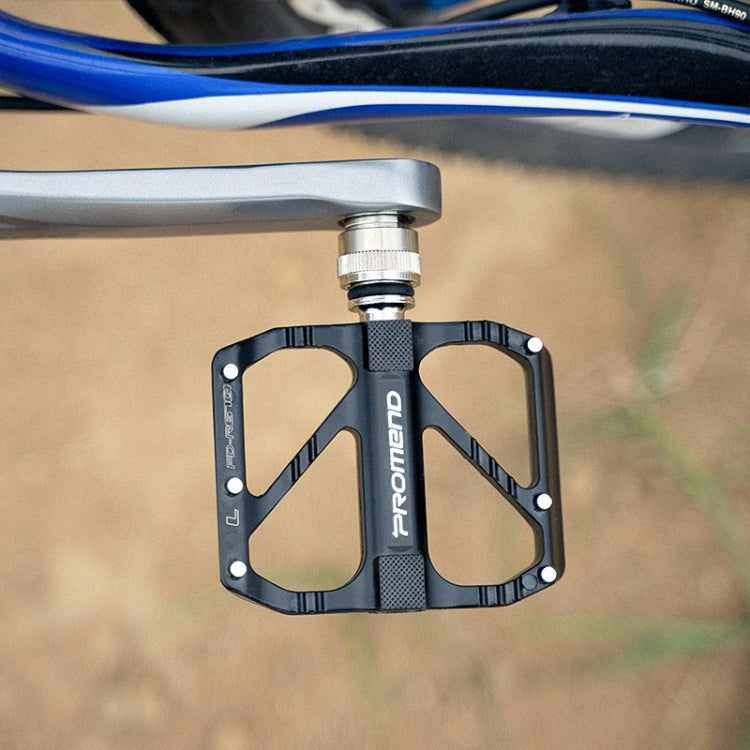 PD-R67 1 Pair PROMEND Bicycle Pedal Road Bike Aluminum Alloy Bearing Quick Release Folding Pedal - Pedals by PROMEND | Online Shopping South Africa | PMc TechLife | Buy Now Pay Later Mobicred