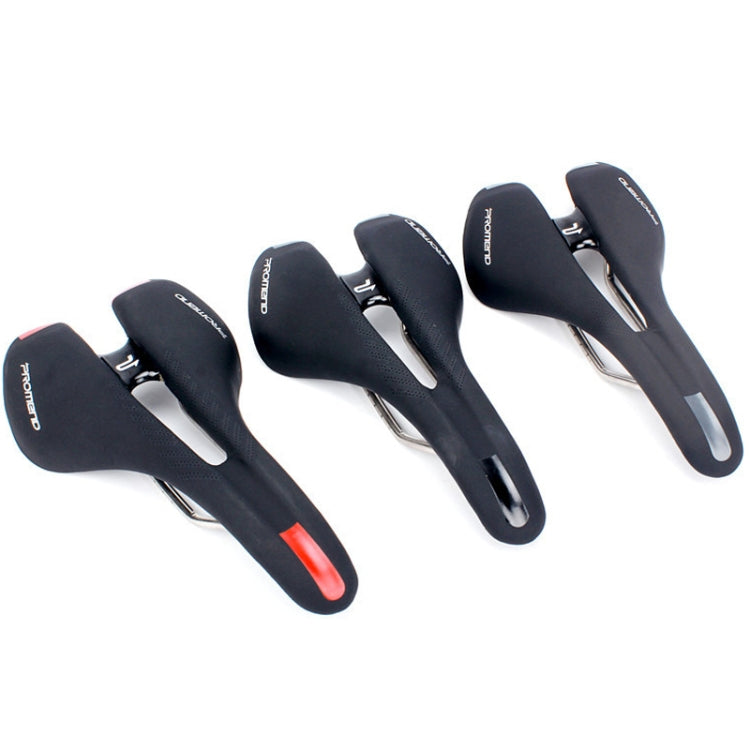 PROMEND SD-575 Cycling Comfortable Microfiber Leather Hollow Cushion(Black Red) - free shipping - PMc TechLife - Order now!