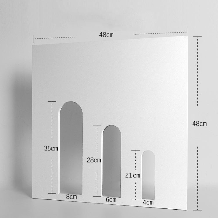 Large Three Arch Door  Solid Wood Geometric Polygon Camera Props Creative Photography Ornaments - free shipping - PMC TechLife - Order now!