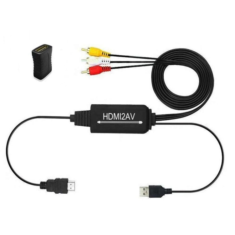 RL-HTAL1 HDMI to AV Converter Specification： Male to Male Confinement + HDMI Converter - free shipping - PMC Jewellery - Order now!