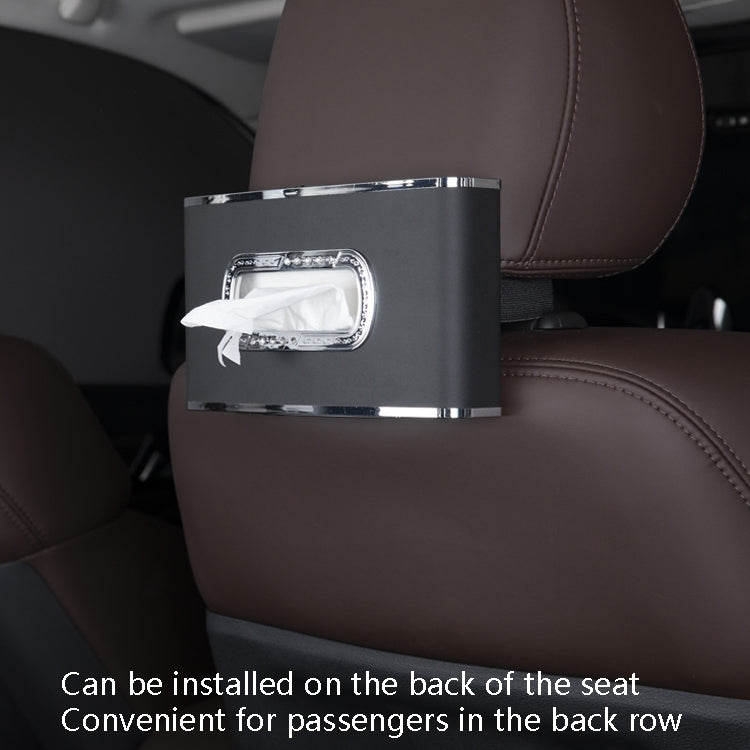 Car Clock Tissue Box Multi-Function Vehicle Instrument Table Paper Towel Box, Style: With Clock (Green) - free shipping - PMC TechLife - Order now!