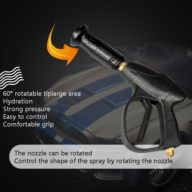 High-Pressure Car Wash Nozzle Cleaning Machine Brush Pump Accessories, Specification: Short Section 35 cm(3/8 Fast Plug) - Car Washer & Accessories by PMC TechLife | Online Shopping South Africa | PMC TechLife | Buy Now Pay Later Mobicred
