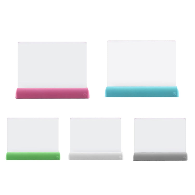 3D Painting Fluorescent Plate LED Shining Puzzle Children Graffiti Panel Handwritten Message Board(White) - free shipping - PMC TechLife - Order now!