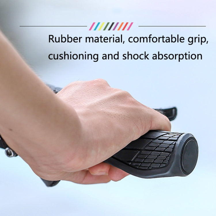 1 Pair WEST BIKING YP0804060 Bicycle Grips Mountain Bike Non-Slip Rubber Grips(Green) - free shipping - PMc TechLife - Order now!