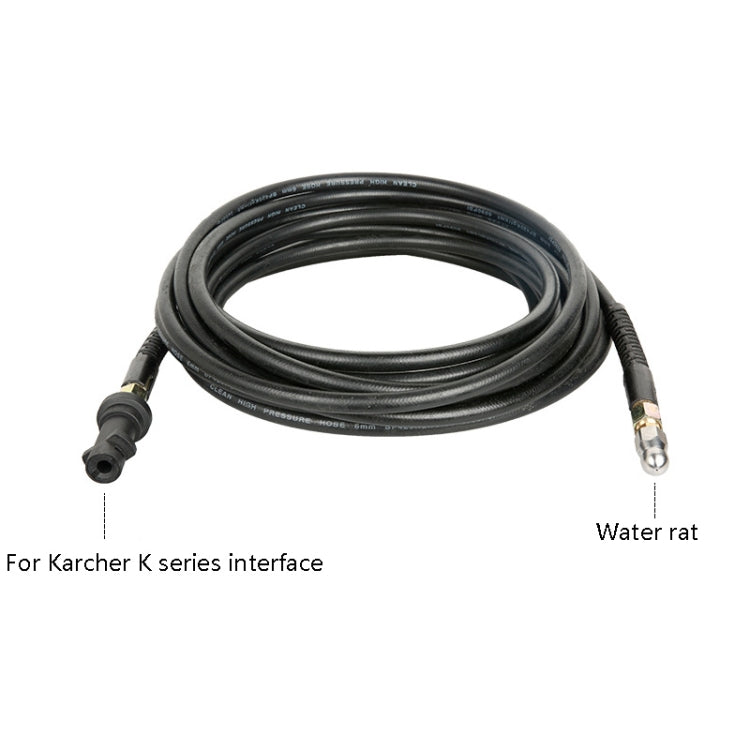 High Pressure Cleaning Machine Outlet Pipe High Pressure Dredge Pipe Household Cleaning Tube, Length: 15m - Car Washer & Accessories by PMC TechLife | Online Shopping South Africa | PMC TechLife | Buy Now Pay Later Mobicred