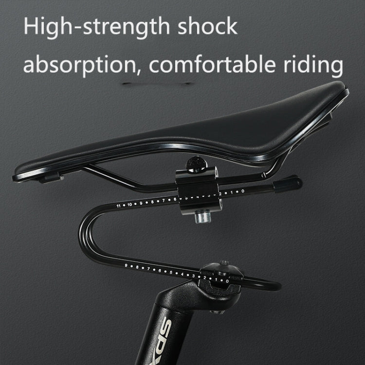 WEST BIKING YP0801100 Bicycle Seat Cushions Comfortable Bow Seat Shock Absorbers Mountain Bikes Saddles(Black) - free shipping - PMc TechLife - Order now!