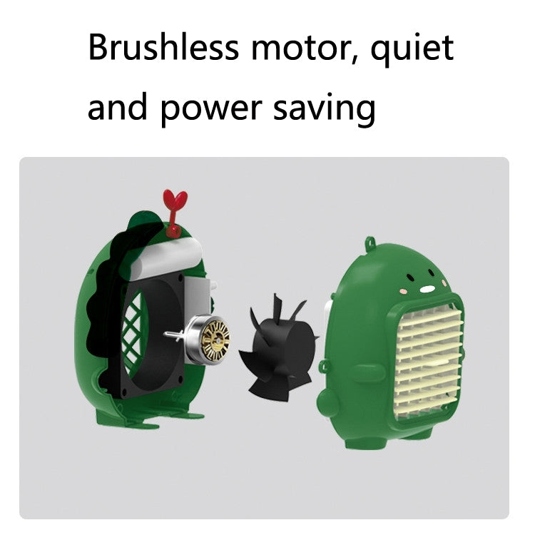A9 Desktop Dinosaur Fan USB Mini Large Wind Fan(Green) - free shipping - PMC TechLife - Order now!