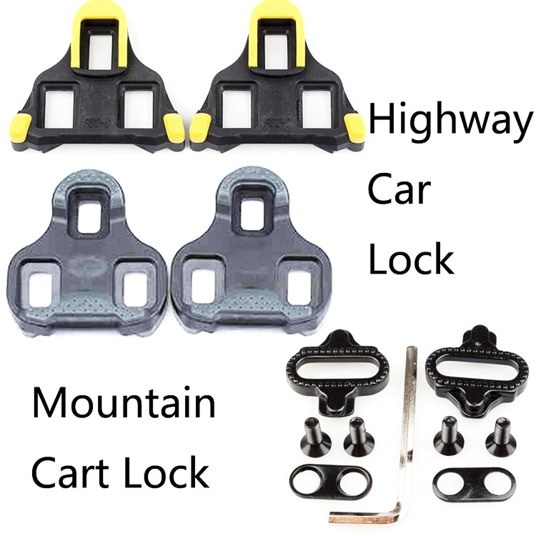 PROMEND Road Mountain Bike Shoe Lock Cleat Self-Locking Pedal Cleat(Highway Car Lock Yellow) - free shipping - PMC TechLife - Order now!