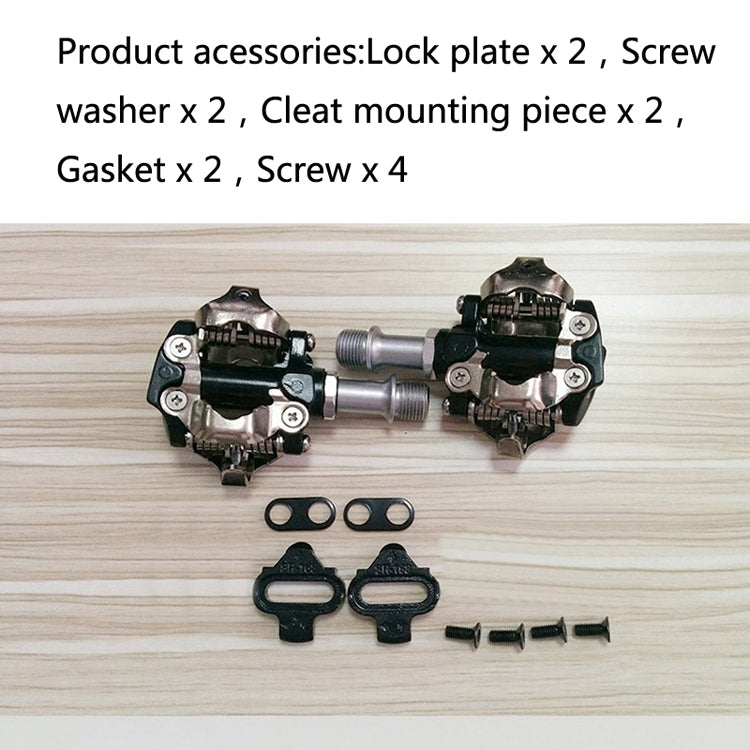 PROMEND Road Mountain Bike Shoe Lock Cleat Self-Locking Pedal Cleat(Mountain Cart Lock) - Pedals by PROMEND | Online Shopping South Africa | PMc TechLife | Buy Now Pay Later Mobicred