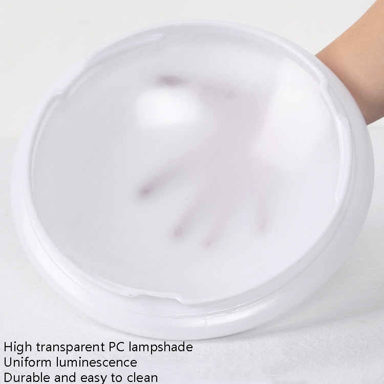 LED Sound Light Control Ceiling Lamp Round Corridor Intelligent Sensor Lamp, Power source: 12W 270mm(White) - Sensor LED Lights by PMC TechLife | Online Shopping South Africa | PMC TechLife | Buy Now Pay Later Mobicred