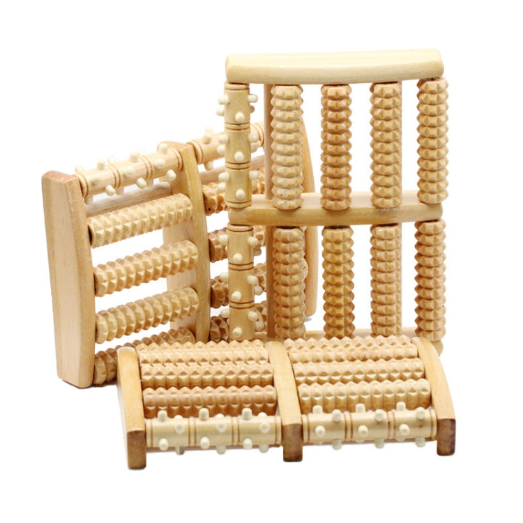 Wooden Roller Massager Small Nails Five-Row Foot Massager(27 x 19 x 4.5cm) - free shipping - PMC TechLife - Order now!