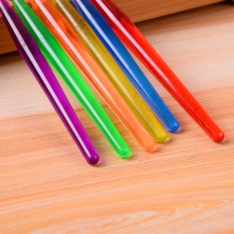 Zhu Ting Color Plastic Rod Children Paint Brush Set Gouache Watercolor Paint Brush Set, Model: 6pcs/Set - Art Supplies by PMC TechLife | Online Shopping South Africa | PMC TechLife