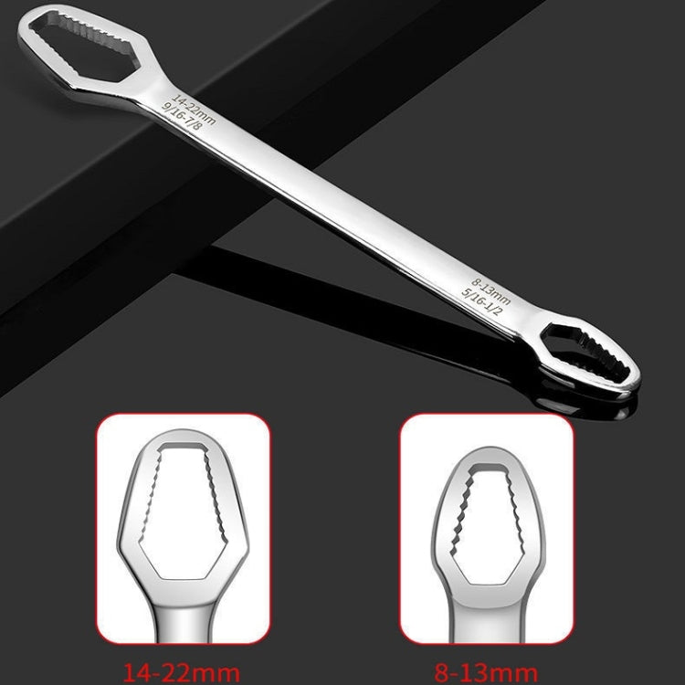 Multi-Function Plum Wrench Open Adjustment Double-Headed Self-Tightening Wrench(Black) - Hex Key & Spanner by PMc TechLife | Online Shopping South Africa | PMc TechLife | Buy Now Pay Later Mobicred