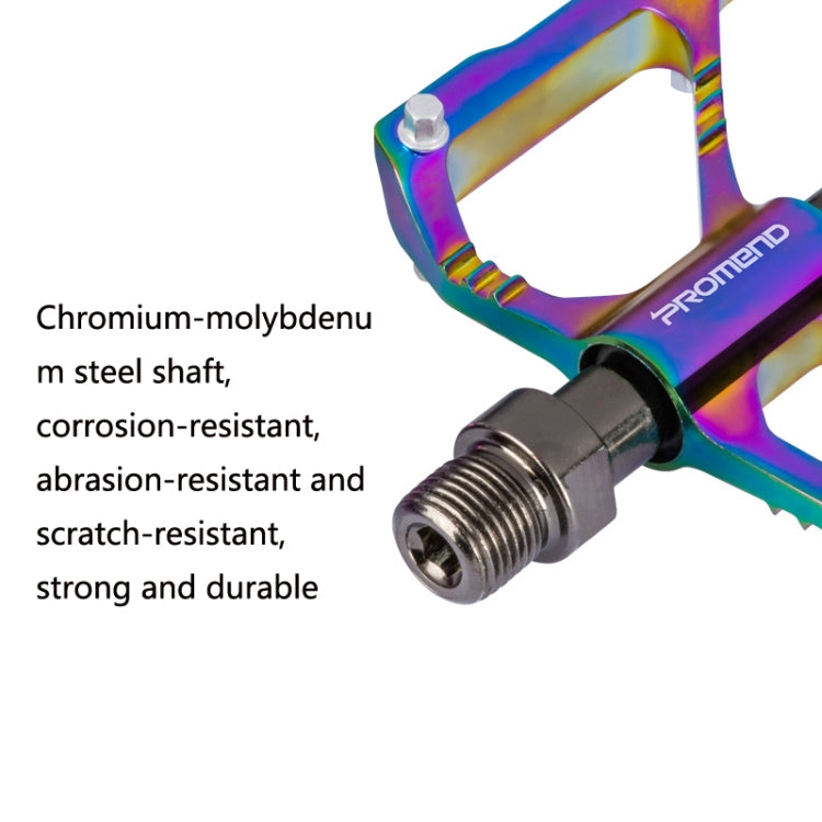 1 Pair PROMEND Three Peilin Bearing Aluminum Alloy CNC Bicycle Colorful Pedal PD-M86CY - free shipping - PMc TechLife - Order now!