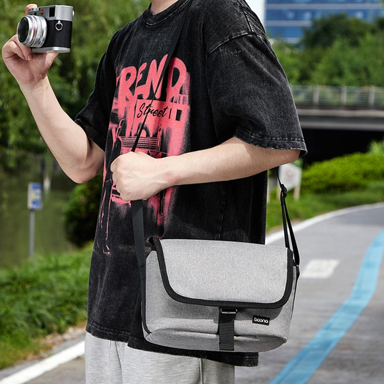 Baona BN-H013 Camera Shoulder Bag SLR Lens Storage Handbag(Light-Thin Black) - free shipping - PMC TechLife - Order now!