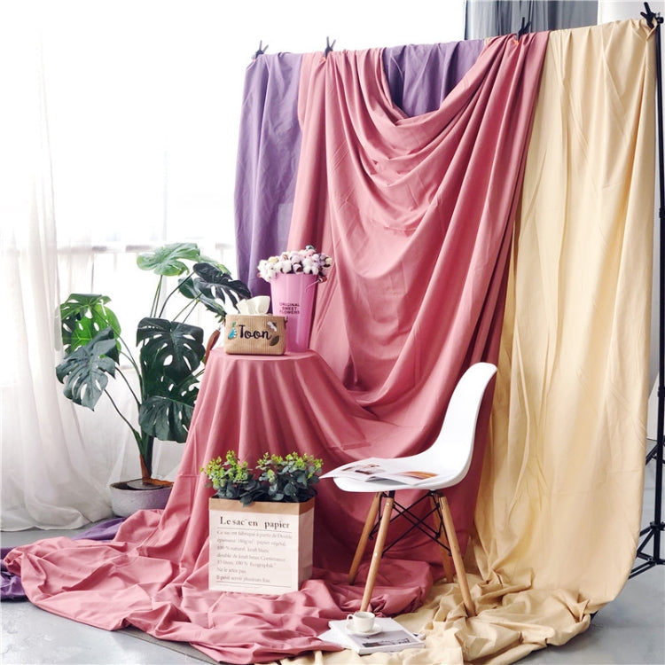 2 x 2.4m Photo Background Cloth Increased Widened Photography Cloth Live Broadcast Solid Color Cloth(Goose Yellow) - free shipping - PMC TechLife - Order now!