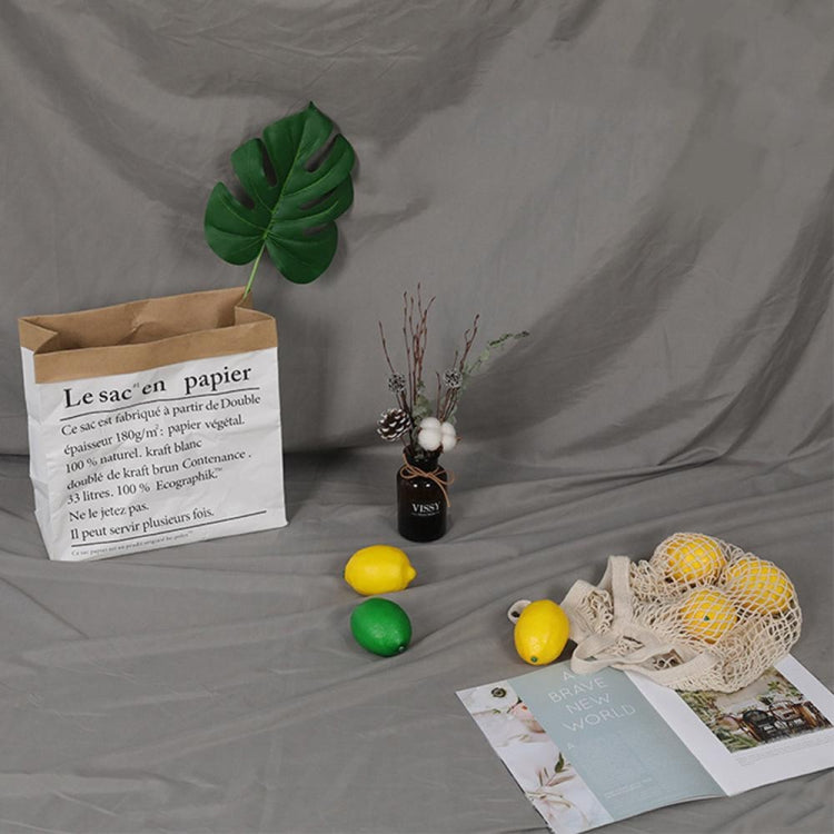 4 x 2.4m Photo Background Cloth Increased Widened Photography Cloth Live Broadcast Solid Color Cloth(Gray) - free shipping - PMC TechLife - Order now!