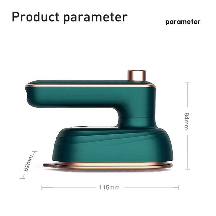 33W Handheld Electric Ironing Machine Rotatable Dry And Wet Garment Steam, Product specifications: EU Plug(Gemstone Green) - free shipping - PMC TechLife - Order now!