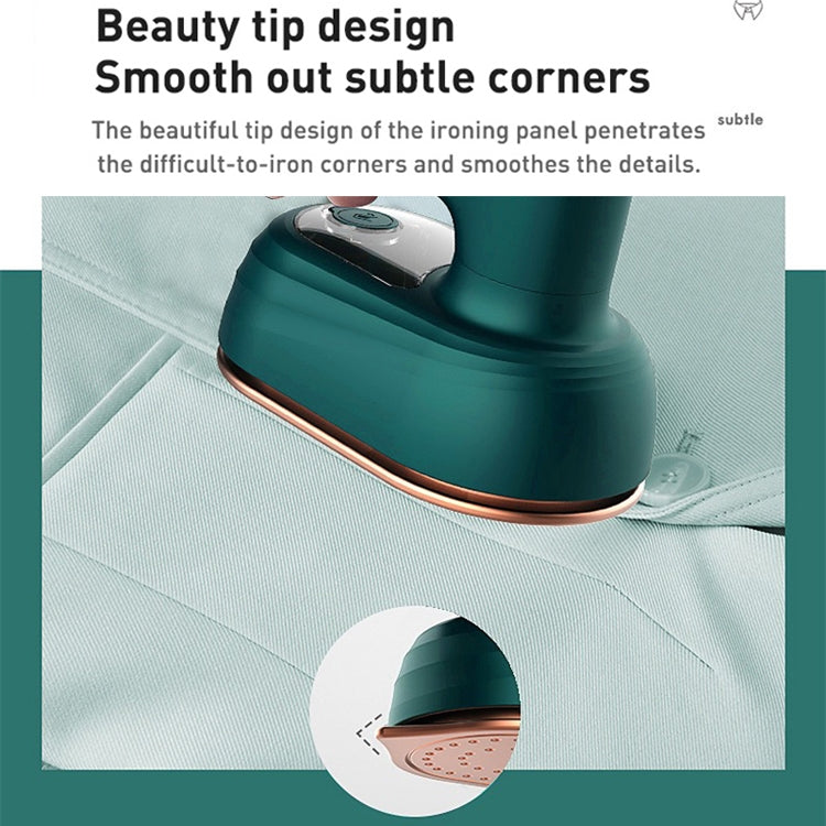 33W Handheld Electric Ironing Machine Rotatable Dry And Wet Garment Steam, Product specifications: EU Plug(Gemstone Green) - free shipping - PMC TechLife - Order now!
