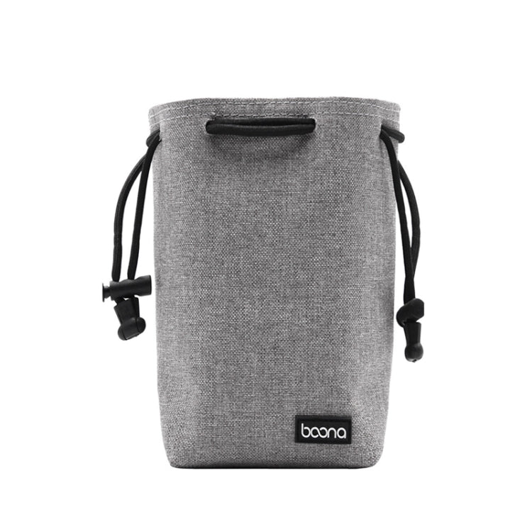Benna Waterproof SLR Camera Lens Bag  Lens Protective Cover Pouch Bag, Color: Square Medium(Gray) - free shipping - PMC TechLife - Order now!