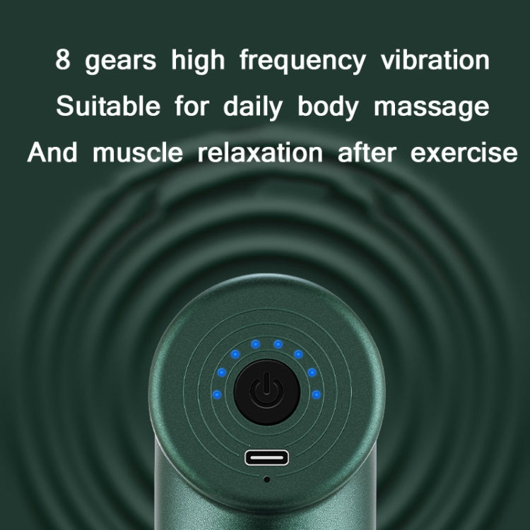 Mini Fascia Massager Pulse Micro-Current Physiotherapy Muscle Cervical Spine Massage Equipment Specification: Button version(168 Black) - free shipping - PMC TechLife - Order now!