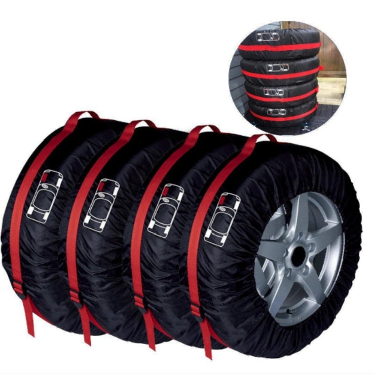 4 in 1 Waterproof Dustproof Sunscreen Car Tire Spare Tire Cover, Size:S - Aluminum Film PEVA by PMC TechLife | Online Shopping South Africa | PMC TechLife | Buy Now Pay Later Mobicred