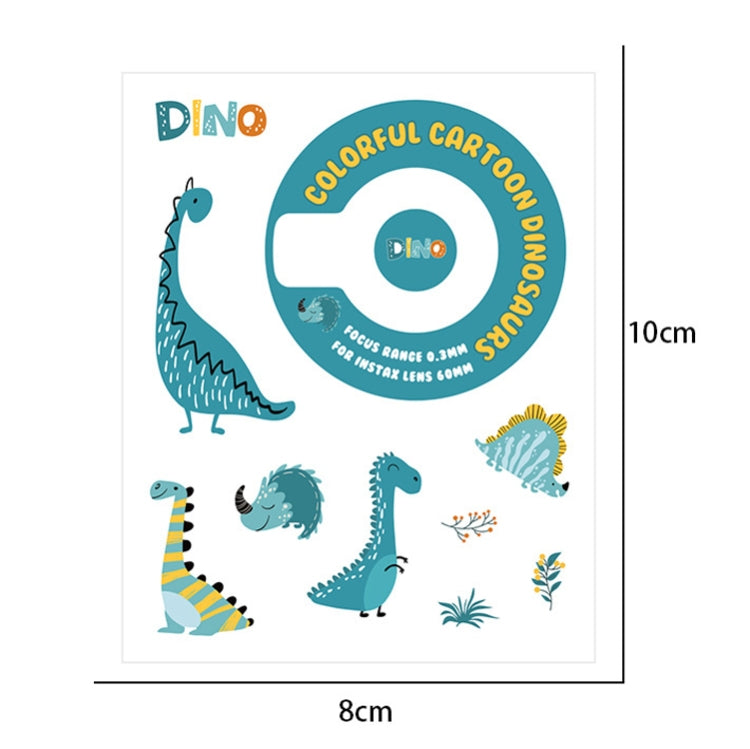 5 PCS 5 in 1 DIY Cute Cartoon  Camera Stickers Set for Fujifilm Instax mini 11(Dessert Animal Series) - free shipping - PMC TechLife - Order now!